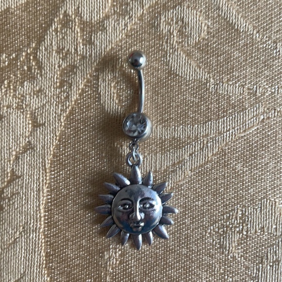 π 5pc Celestial Goddess belly button ring - Picture 5 of 6